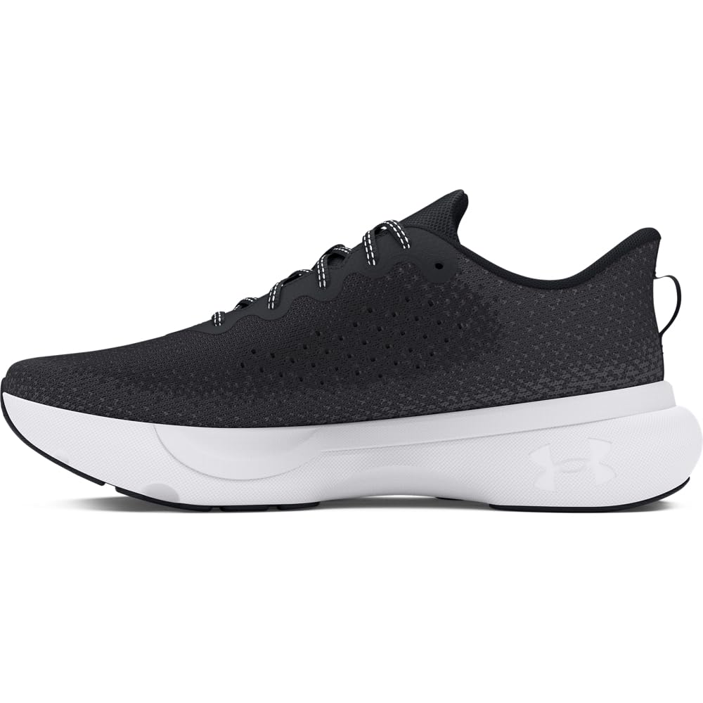 Under Armour Men's Infinite, (001) Black/Black/White, 8, US Image