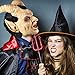 FITMAKER Halloween Novelty Horror Mask, Costume Party Cosplay Lucifer Head Mask for Halloween