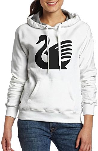 Swan Bird Women's Sweatshirt Block Hoodies