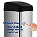 iTouchless 13 Gallon Stainless Steel Automatic Trash Can with Odor Control System, Big Lid Opening Sensor Touchless Kitchen Trash Bin