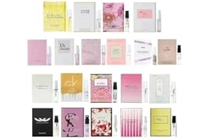 Vrears Women's fragrance Designer Perfume Samples for Women Gift Set Travel Size mini Perfume Brands(Pack of 20).