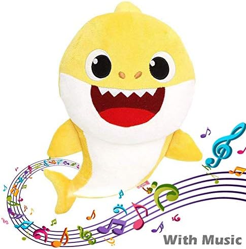 Magneticspace Baby Shark Official Singing Plush，Toys 1 Full Song Baby Children's Gift (Baby Shark)