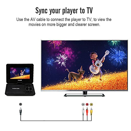 4 TENKER+Portable+Player+Rechargeable+Battery