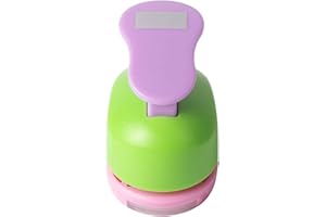 Oshhni Paper Punch Rectangle Punch, DIY Card Making, Office Supplies Hole Puncher for Albums Paper Puncher