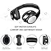 Bluetooth Headphones Wireless, WXY Hi-Fi Stereo Over Ear Headset V4.2, Foldable and Lightweight with Mic, Wired and Wireless for Cell Phones iPhone TV PC (Bright Black)thumb 3