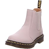 Dr. Martens Womens 2976 Virginia Leather Chelsea Boot, Vintage Taupe, 9