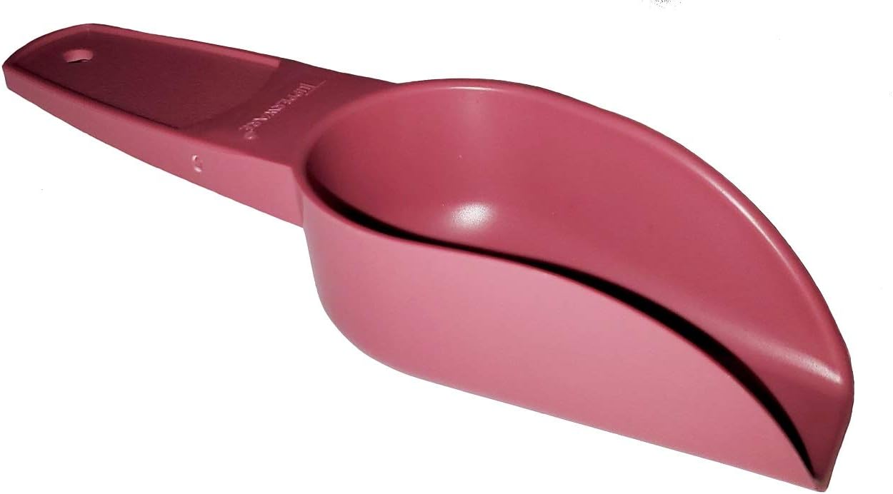 Tupperware Small Canister Scoop with Handle Mauve Everything Else