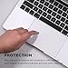 FORITO Palm Rest Cover Skin with Trackpad Protector for 2017 or 2016 Released 15 Inch MacBook Pro Model A1707 with Touch Bar (Silver)
