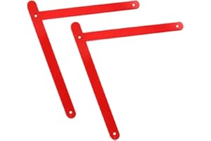 MAGICLULU 2pcs Metal Ladder Hinge Kit 56cm Folding Step Ladder Hinge Replacement Bracket for Foldable Support