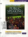 Public Speaking : An Audience, Centered Approach, Books a la Carte Plus MySpeechLab, Beebe and Beebe, Steven A., 0205772609