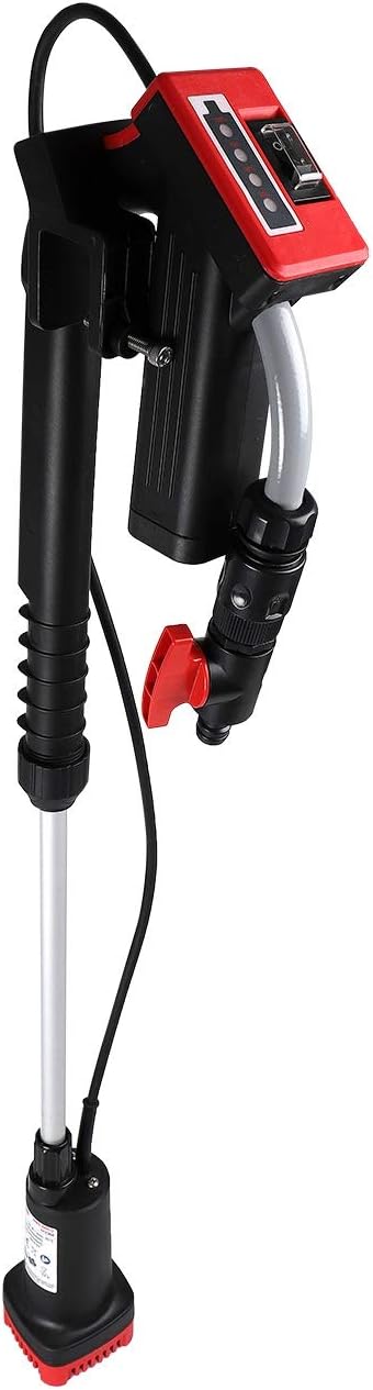 Walter Li-Ion Regenfasspumpe 12V, 1500l/h, 11m Förderhöhe, 0,5m Eintauchtiefe