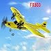 RC Plane,Remote Control RC Helicopter Plane Glider Airplane EPP Foam 2CH 2.4G Toys by Dacawin (Yellow)