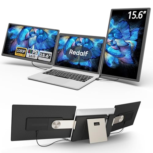 Laptop Bildschirm Erweiterung, 15,6 Zoll 1080P FHD Laptop Monitor Extender