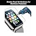 Apple Watch Screen Protectors (Twin Pack) 38mm-Fits Series 1 and 2, 9H Tempered Glass for Maximum Protection, Beautiful HD Clarity, Excellent Responsiveness, Lifetime No-Hassle Replacement Guarantee