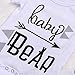 3 Piece Unisex Toddler Infant Newborn Kids Baby Bear Romper Geometry Pants Hat Outfits Clothes Sets (White, 0-3Months)