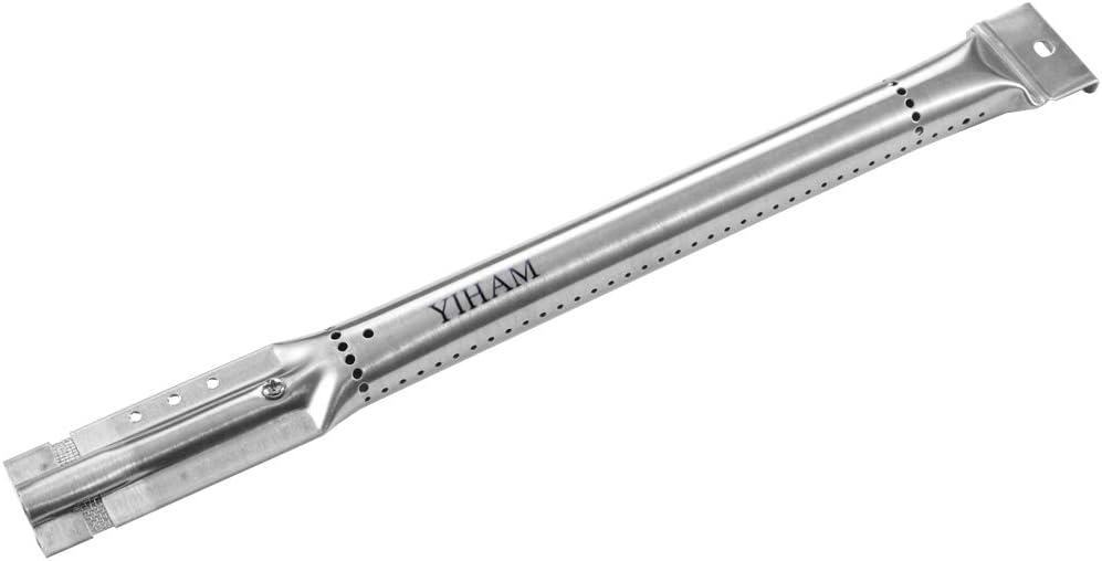 YIHAM KB890 Gas Grill Parts Stainless Steel BBQ Tube Pipe Burner Replacement for Charbroil, Kenmore, Master Chef, Members Mark, Nexgrill and Others, 14 3/8 inch, Set of 5 : Garden & Outdoor