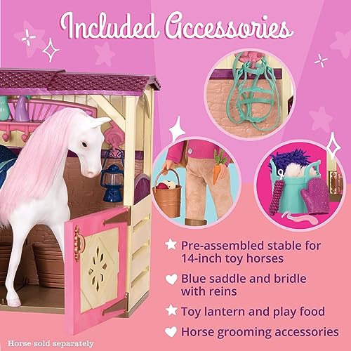 Glitter Girls All Asparkle Acres Riding Stable Set Accessory for 14