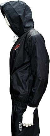 AQF Heavy Duty Sauna Sweat Track Suit Size Medium Men Women view 9