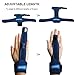 BMBZON Finger Splint Finger Splint Finger Phalanx and Metacarpal Fixation Belt Adjustable Pinky Finger Splint Malleable Metallic Hand Splint Pain Relief Finger Support