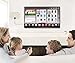 TV Antenna - Wsky 50 Miles 1080P Transparent Digital TV Antenna - Best HDTV Antenna Indoor - Super Fun and Free for Life!