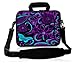 Purple Flower 17" 17.3" Laptop Shoulder Bag Carrying Case Computer PC Cover Pouch+Handle Fit 17.3" Dell Inspiron Toshiba Satellite, SAMSUNG Dell ASUS HP IBM MacBook Pro,17.3" Dell Inspiron 17 17R,17.3" 17.4" HP Pavilion Dell Asus Toshiba Acer,Acer Aspire 7520 17 Zoll Notebook ,alienware m17x r3,Lenovo ThinkPad W700 17" Laptop,16/17/17.3/17.4 inch Laptop Notebook,17.3" HP Pavilion DV7 E17 G7 G71 G72
