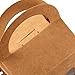 ONE MORE Single Cupcake Box Of Handle With PVC Window 24 Of Pack (Brown)
