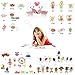 Craft Ink Pad Stamps Partner DIY Color,20 Color Rainbow Finger Ink Pad for Kid's Making Scrapbooking Card, Paper, Wood Fabric, Kid's Rubber Stamp, Beautiful Water-Soluble Colors, Pack of 20.