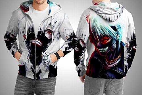 MAZESCAPE Tokyo Ghoul Anime Custom Fullprint Sublimation Tshirt