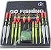 Robiear 15pcs assorted Sizes Lot Fishing Lure Floats Bobbers Slip Drift Tube