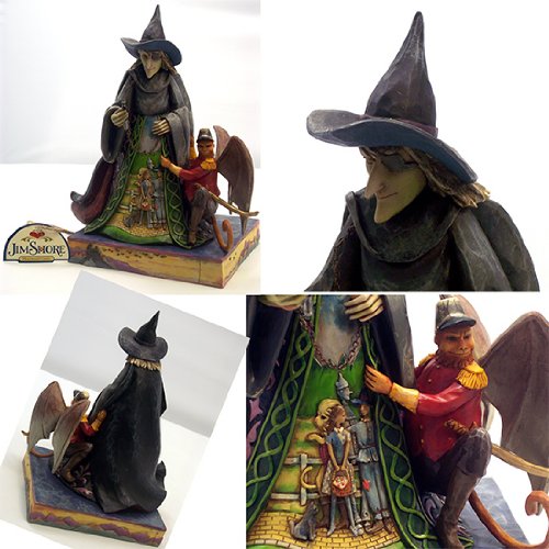 Jim Shore Heartwood Creek from Enesco Wicked Witch Figurine 8.5 IN