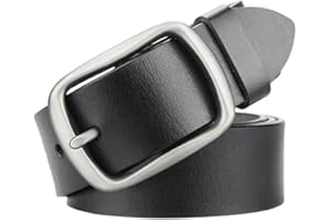 Men's genuine leather pin buckle fashionable casual belt