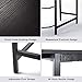 Ulikit Modern L Shaped Computer Desk Corner Gaming Desk Computer Table Workstation Office Wood Top Desk Black 66