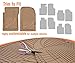 Motor Trend Mt-794-Bg FlexTough Advanced Performance Mats-4Pc HD Rubber Floor Mats for Car SUV Auto All Weather Plus (Beige)