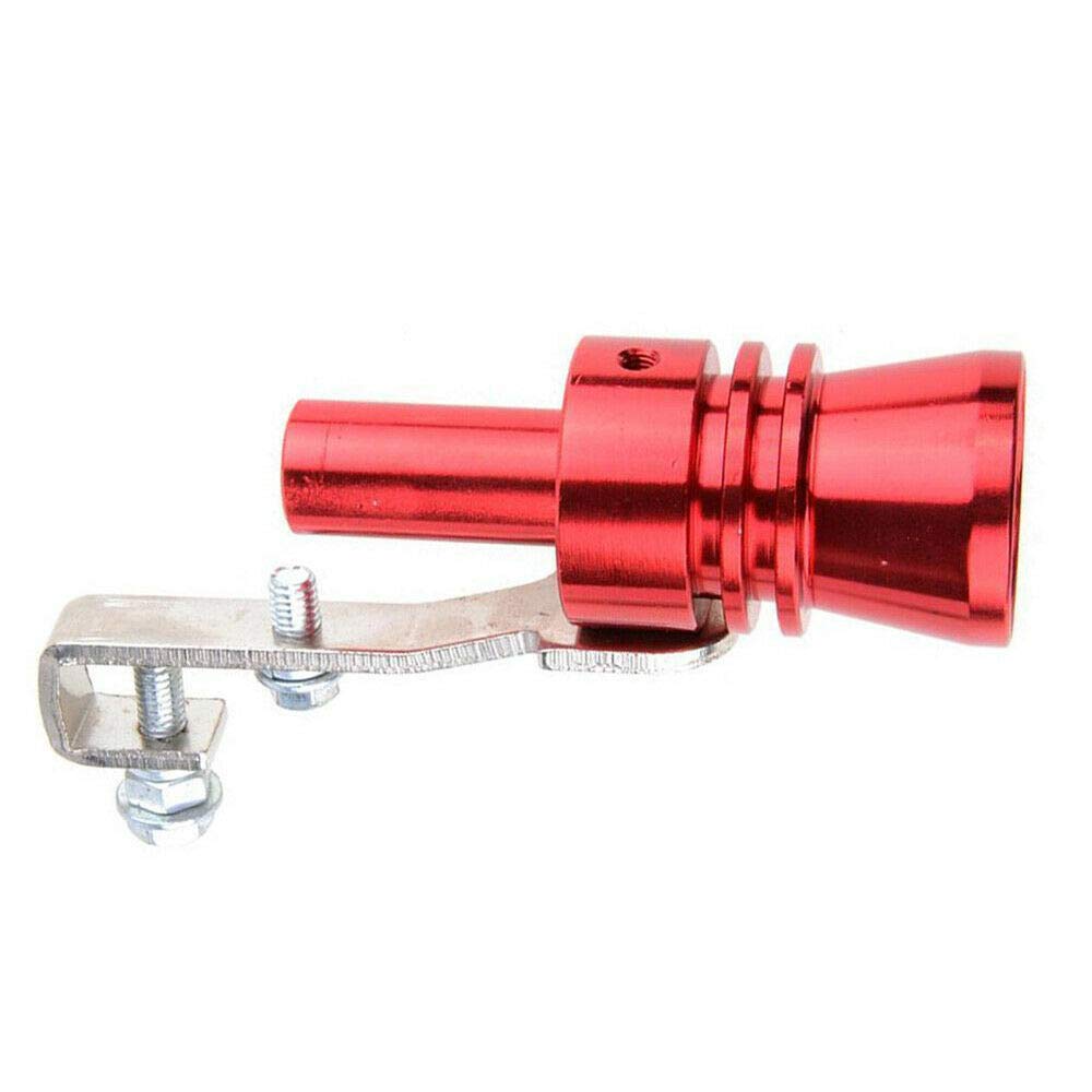 Photo 1 of Car Muffler Turbo Whistle Exhaust Pipe Oversized Roar Maker Car Accessories XL - Red