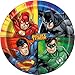 DC Comics Justice League Superheros Birthday Party Supplies Pack Bundle Serves 16 ; Plates, Cups, Napkins, Banner, & Table Cover