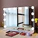 SOLMORE Mirror Lights LED Vanity Mirror Lights Kit Hollywood Style Flexible 12 Dimmable LED Light Bulbs Lighting Fixture Strip for Makeup Table Set in Dressing Room with Dimmer and USB Power Supply