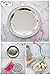 Sparkle Bright Products All-Natural Jewelry Cleaner | Jewelry Cleaning Kit | 100% Cotton Flannel Jeweler's Polishing/Drying Cloth - (Pkg. of 3)