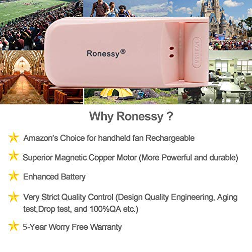 5 Ronessy+Personal+Powerful+Adjustable+Rechargeable