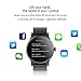 SMA-09 Smart Fitness Tracker Watch Smartwatch for iPhone 5 5s 6 6s 6plus 7 7s 7plus 8 and Android Phone for Men Black Activity Tracker