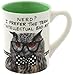 Our Name is Mud “Nerd Owl” Stoneware Mug, 16 oz.
