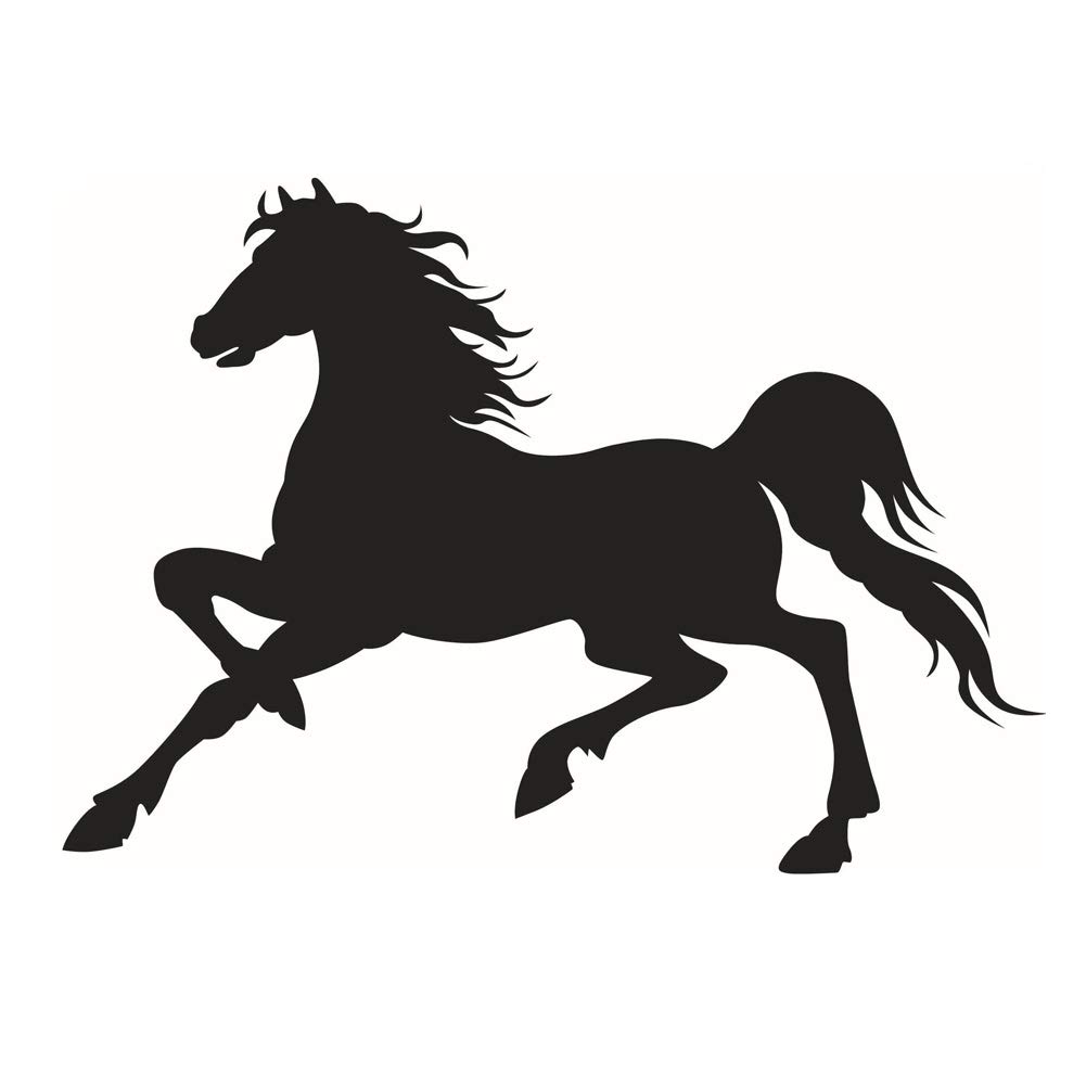 Running Horse Widelife Animal Wall Sticker for Home Decal