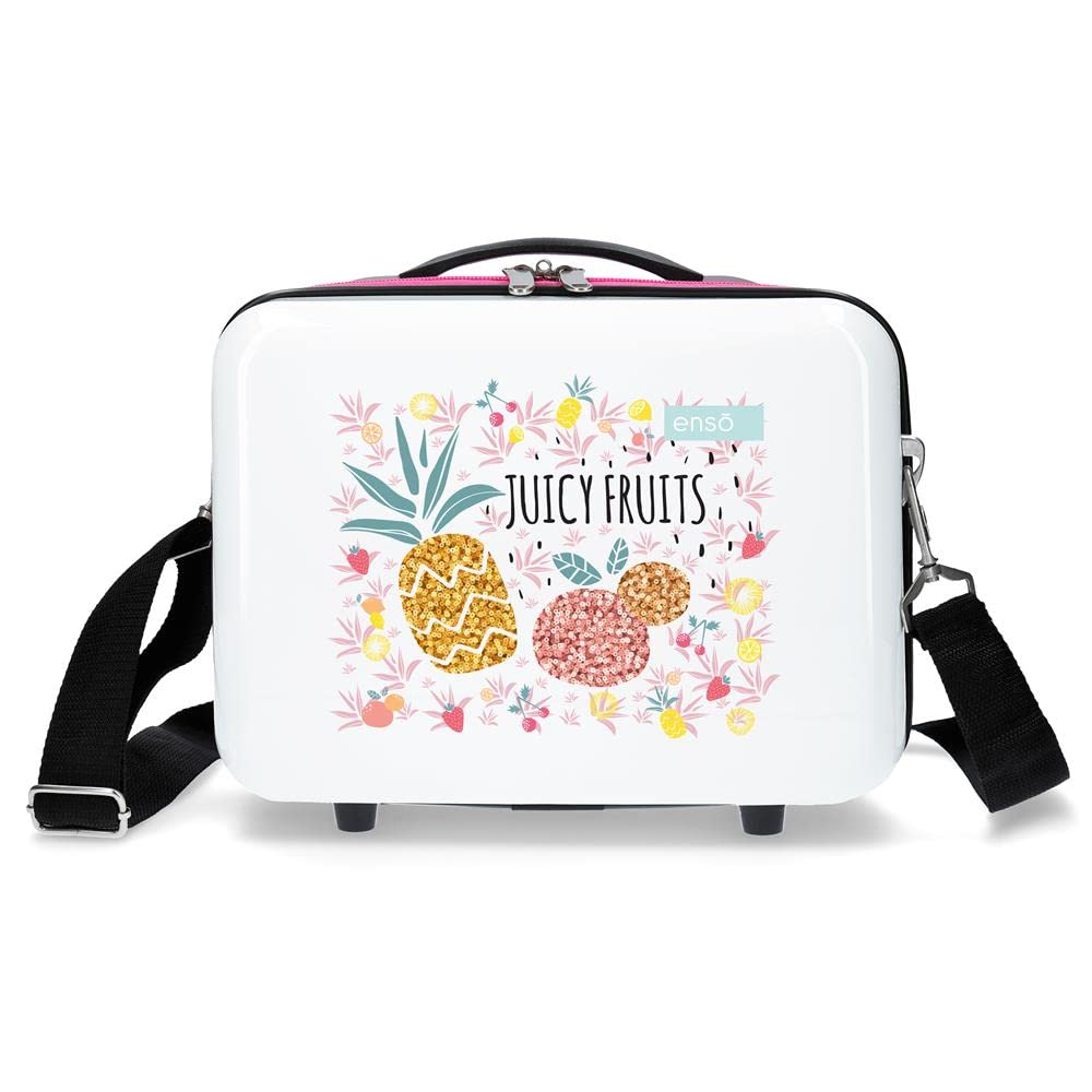 Enso Juicy Fruits Adaptable Beauty Case Multicoloured 29x21x15 cms ABS