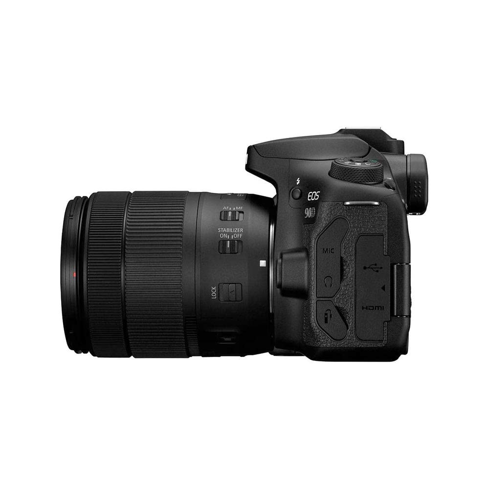 Canon DSLR Camera [EOS 90D] with 18135 is USM Lens Builtin WiFi, Bluetooth