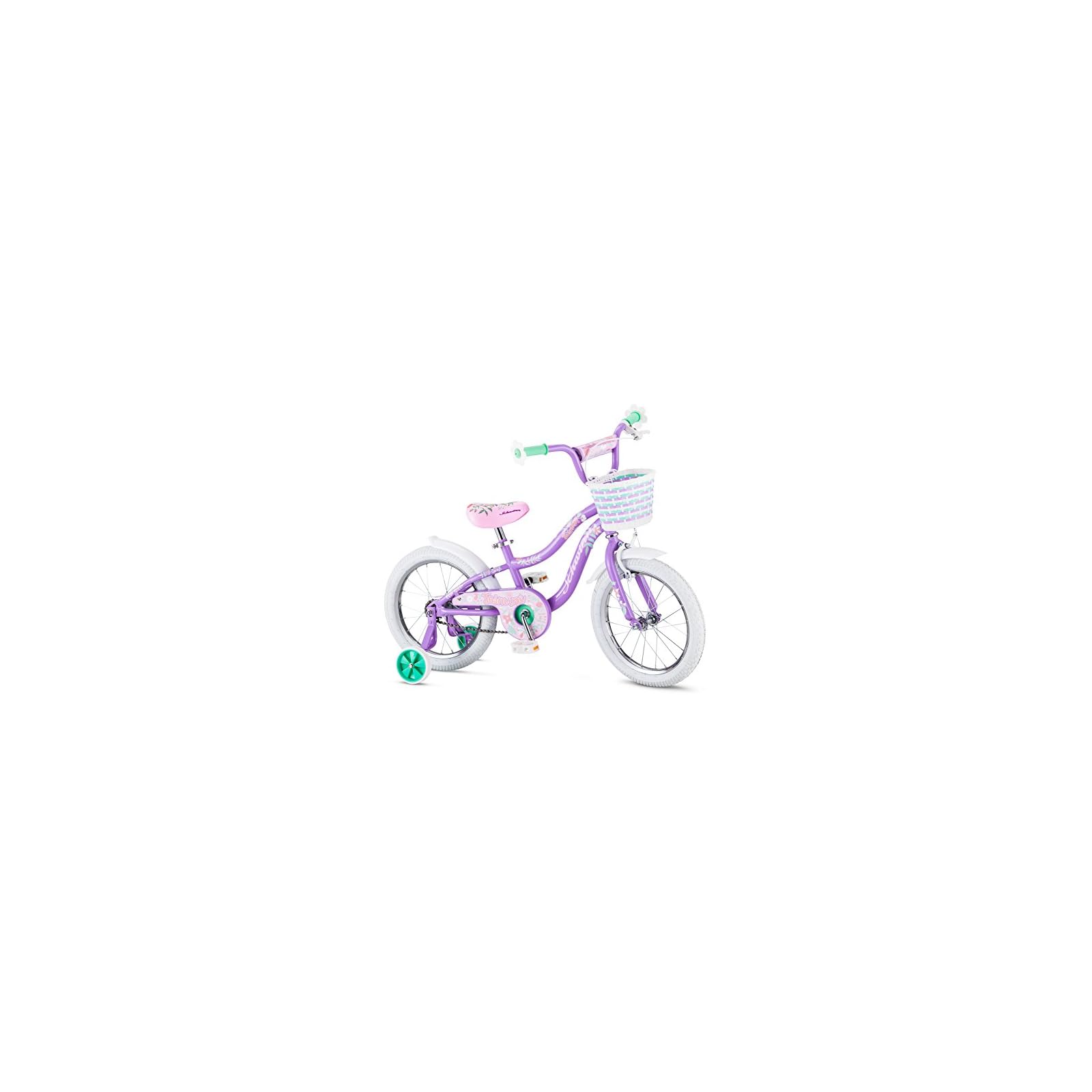 schwinn girl's jasmine bicycle 16 purple
