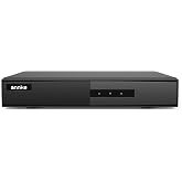 ANNKE 8 Channel 3K Lite DVR for Security Camera, No Hard Drive Disk, Black | Hybrid 5-in-1 CCTV Digital Video Recorder, Supports 10CH TVI/AHD/CVI/CVBS Analog &amp; IP Cams, 24/7 Recording, Home Surveillance