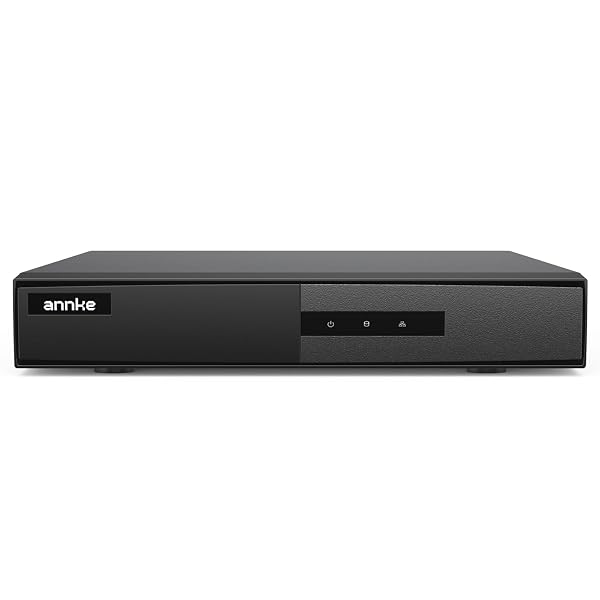 ANNKE 8 CHANNEL DVR FOR SECURITY CAMERA, 3K LITE HYBRID 5-IN-1 CCTV DIGITAL VIDEO RECORDER, SUPPORTS 8CH TVI/AHD/CVI/CVBS ANALOG AND 2CH IP CAMERAS, 24/7 RECORDING FOR HOME SURVEILLANCE, NO HDD, BLACK