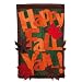 Happy Fall Y'all 2-Sided Garden Flag Size: 18" H x 12.5" W