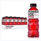 POWERADE ZERO Fruit Punch Sports Drink, Family Pack, 20 fl oz, 24 Pack