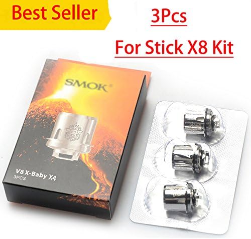 3pcs X-BÅBŶ X4 0.13 Ćoils For ŢFṼ8 X-BÅBŶ ŢÅNK SŢick X8 ḰIŢ
