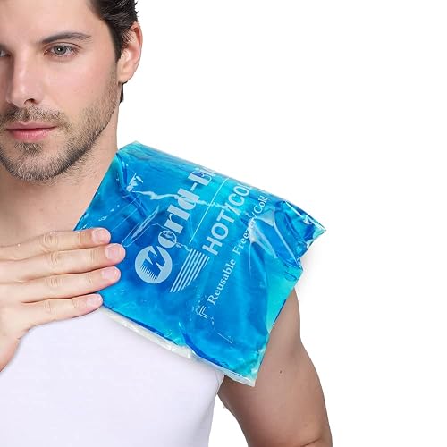 Extra Large Gel Ice Packs for Injuries Reusable Gel Cold Compress for ...
